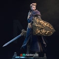 Aaron the Paladin Miniature Resin Model Kit | by Nerikson