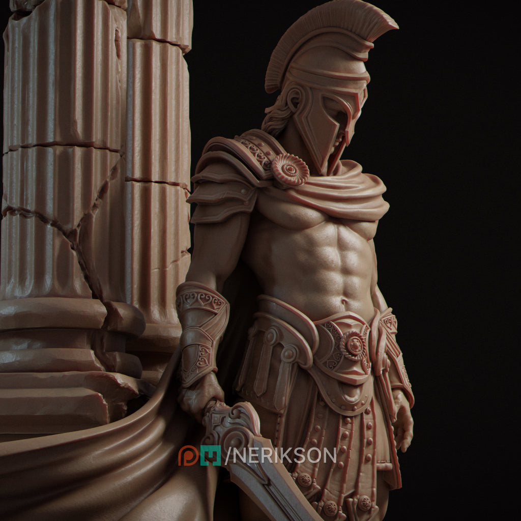 Achilles – The Tragedy of Vengeance Diorama Miniature Resin Model Kit | by Nerikson