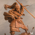 Akiko the Bounty Hunter Miniature Resin Model Kit | by Nerikson