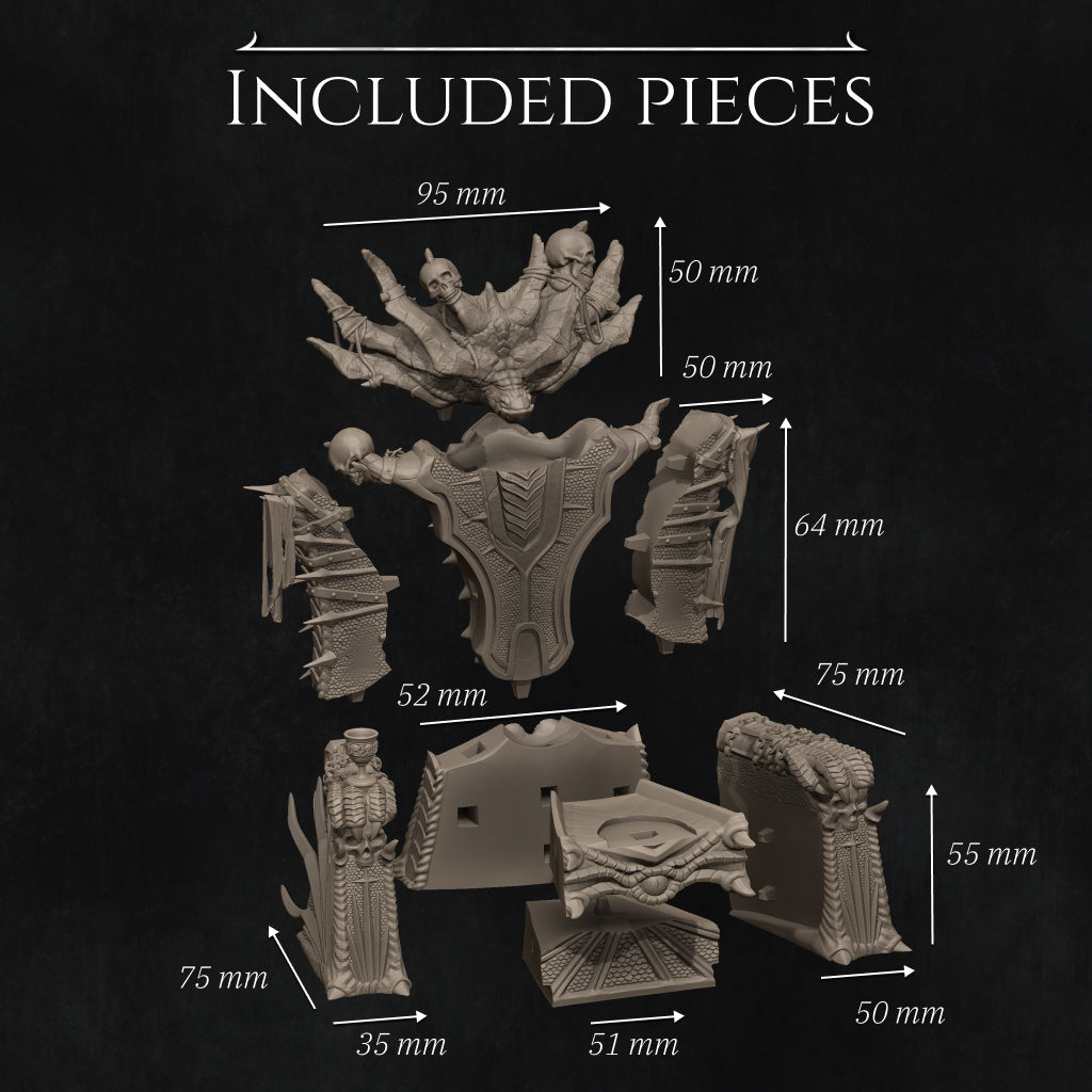 Aleehra the Dragon Knight Diorama Miniature Resin Model Kit | by Nerikson
