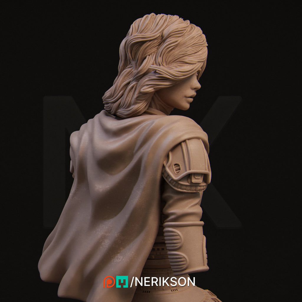 Alyara the Traveler Bust Resin Model Kit | by Nerikson