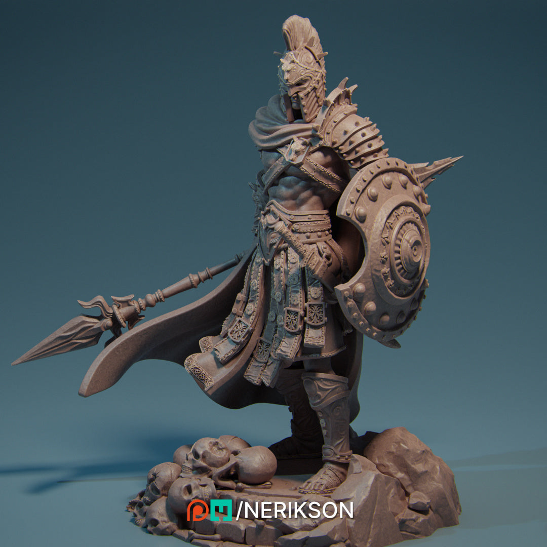 Ares Greek God of War Miniature Resin Model Kit | by Nerikson
