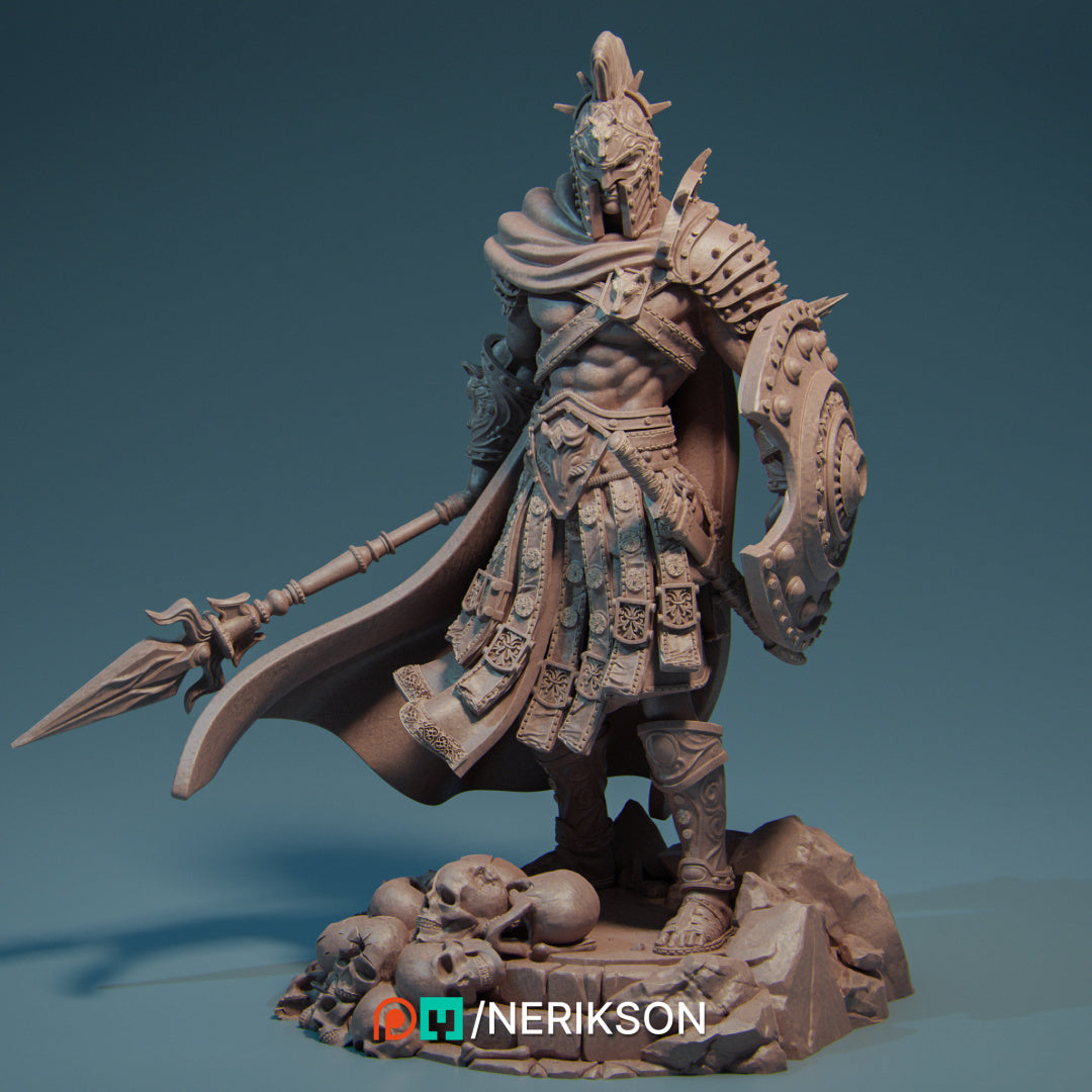 Ares Greek God of War Miniature Resin Model Kit | by Nerikson