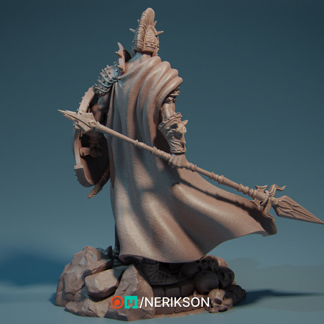 Ares Greek God of War Miniature Resin Model Kit | by Nerikson
