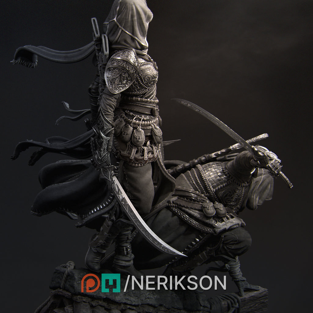 Artemisia and Nasir Diorama Miniature Resin Model Kit | by Nerikson
