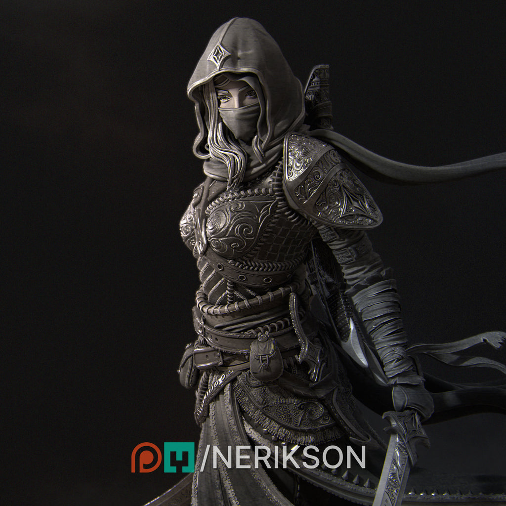 Artemisia and Nasir Diorama Miniature Resin Model Kit | by Nerikson