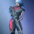 Aryn the Sniper Assassin Standing Variant Miniature Resin Model Kit | by Nerikson