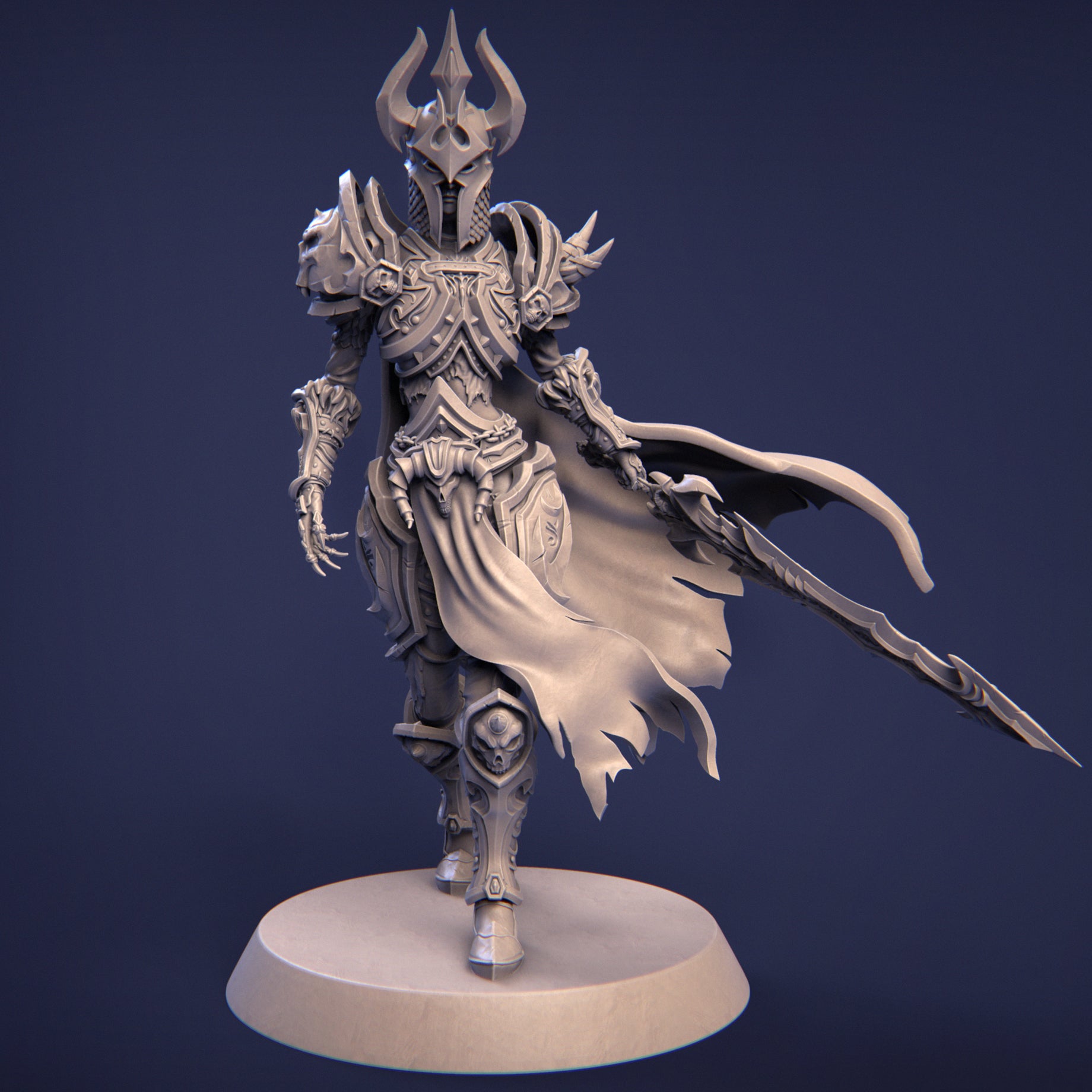 Ashinna the Revanant Miniature Resin Model Kit | by Nerikson