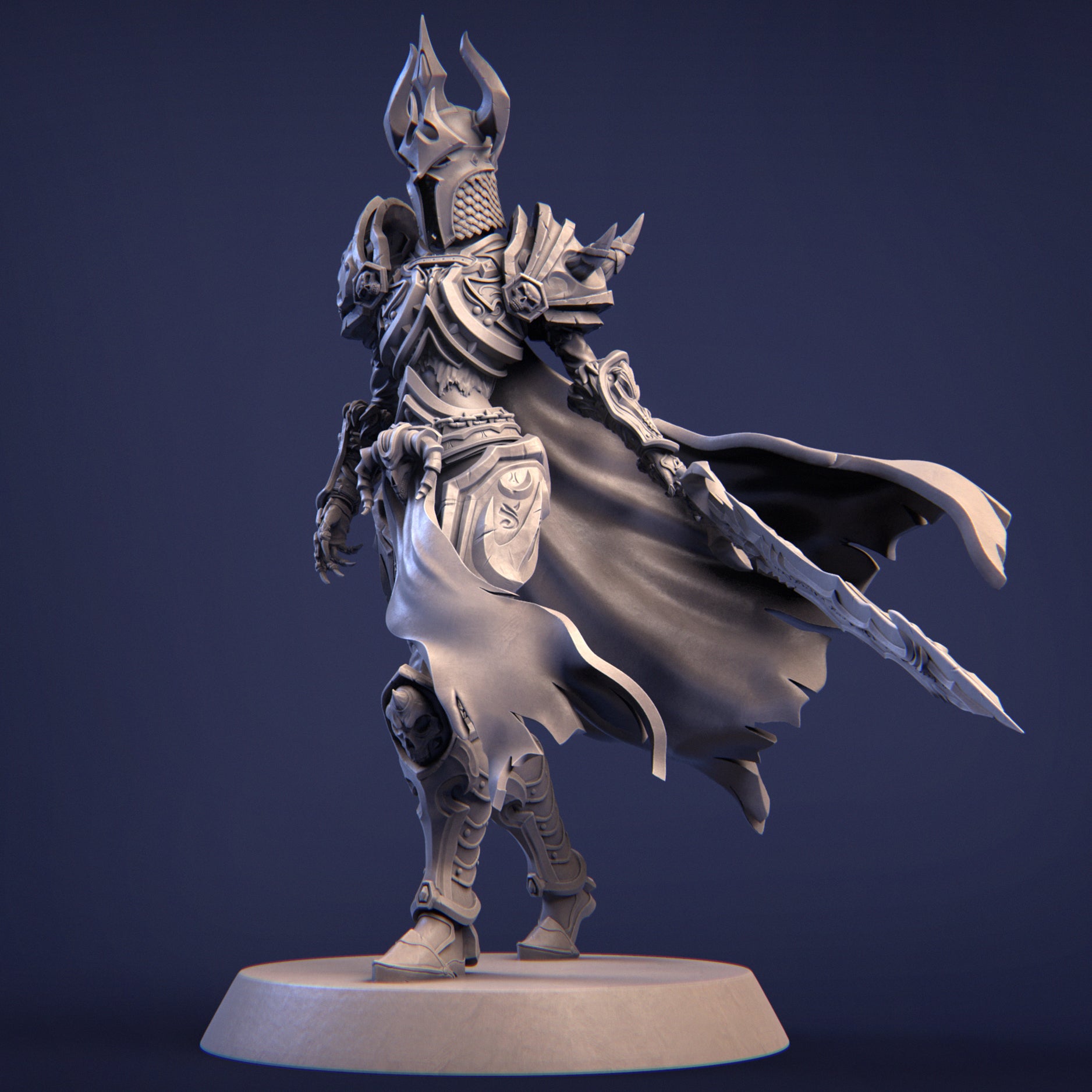 Ashinna the Revanant Miniature Resin Model Kit | by Nerikson