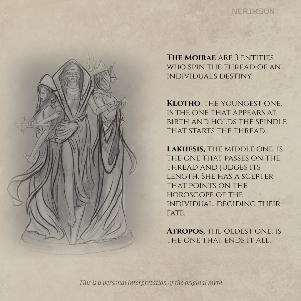 Atropos the Moirai Miniature Resin Model Kit | by Nerikson