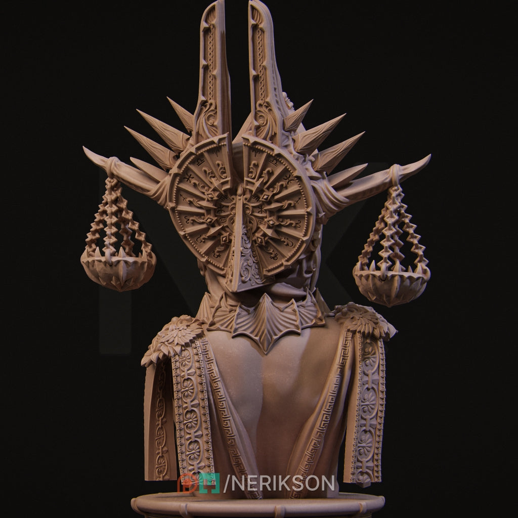 Atropos the Moirai Bust Resin Model Kit | by Nerikson