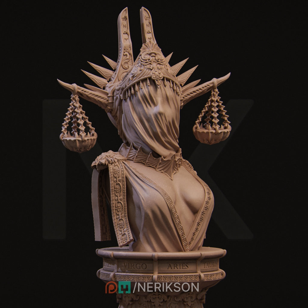Atropos the Moirai Bust Resin Model Kit | by Nerikson