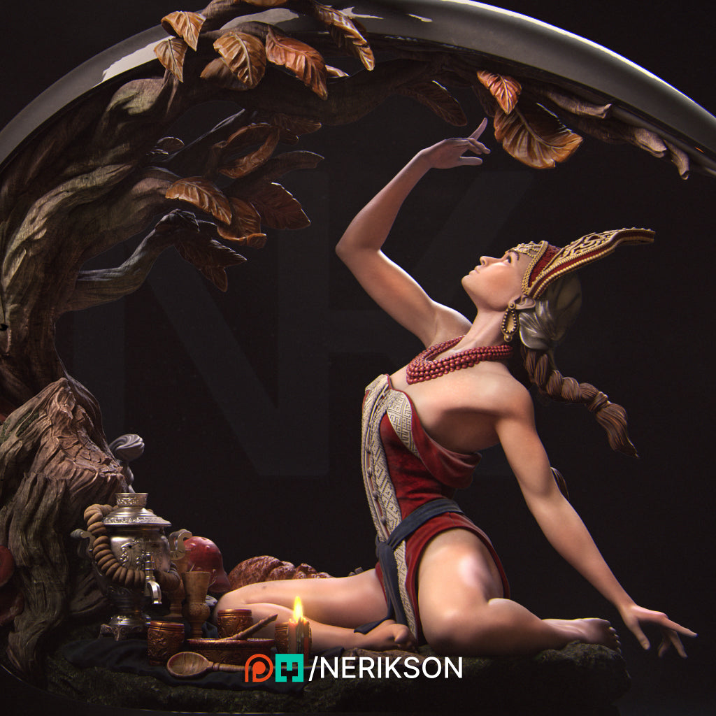 Autumn: Four Seasons Diorama Miniature Resin Model Kit | by Nerikson