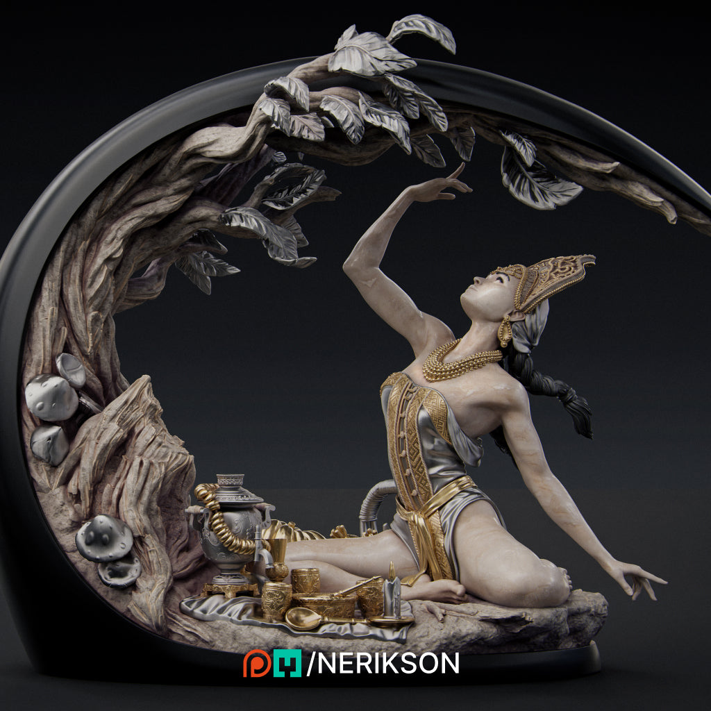 Autumn: Four Seasons Diorama Miniature Resin Model Kit | by Nerikson