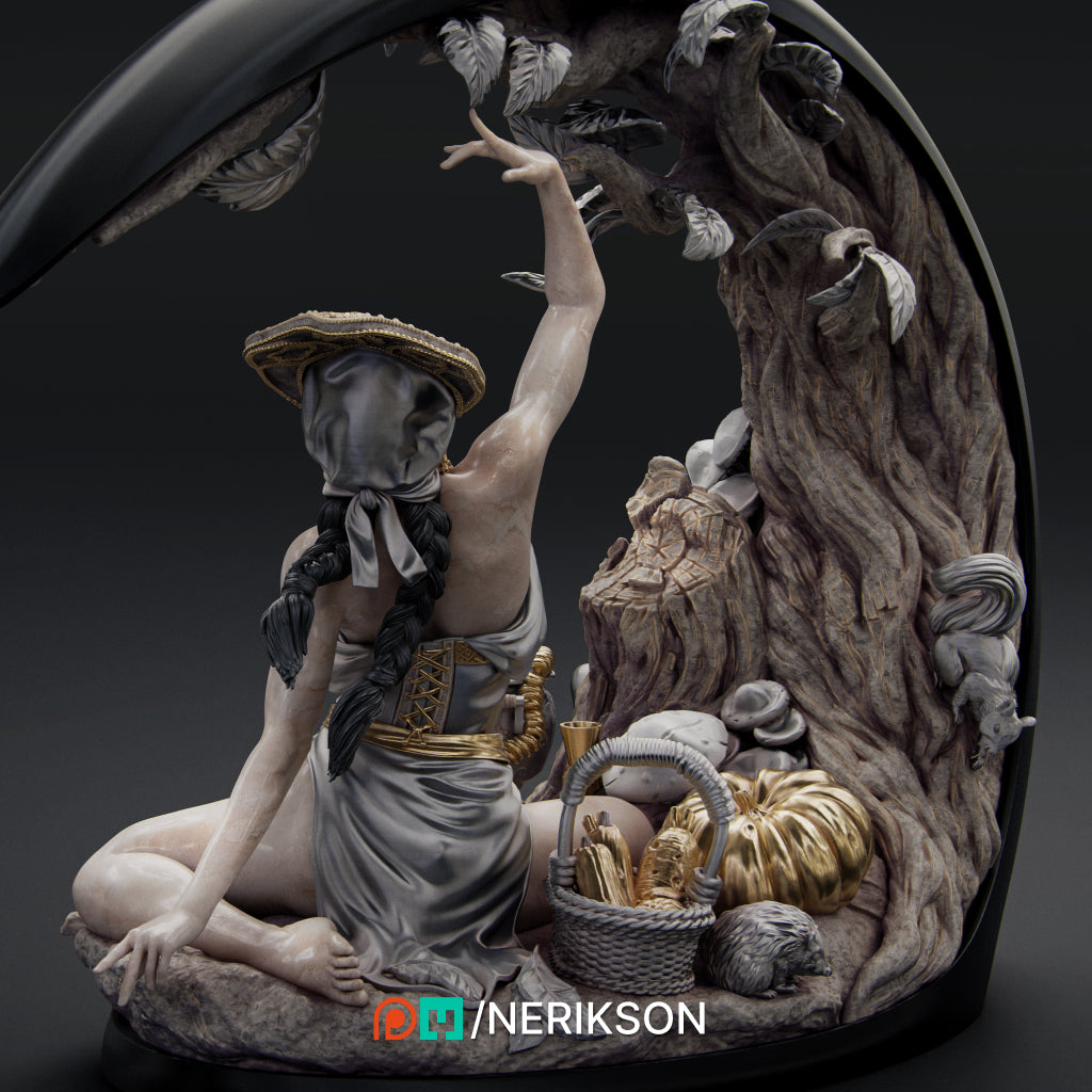 Autumn: Four Seasons Diorama Miniature Resin Model Kit | by Nerikson