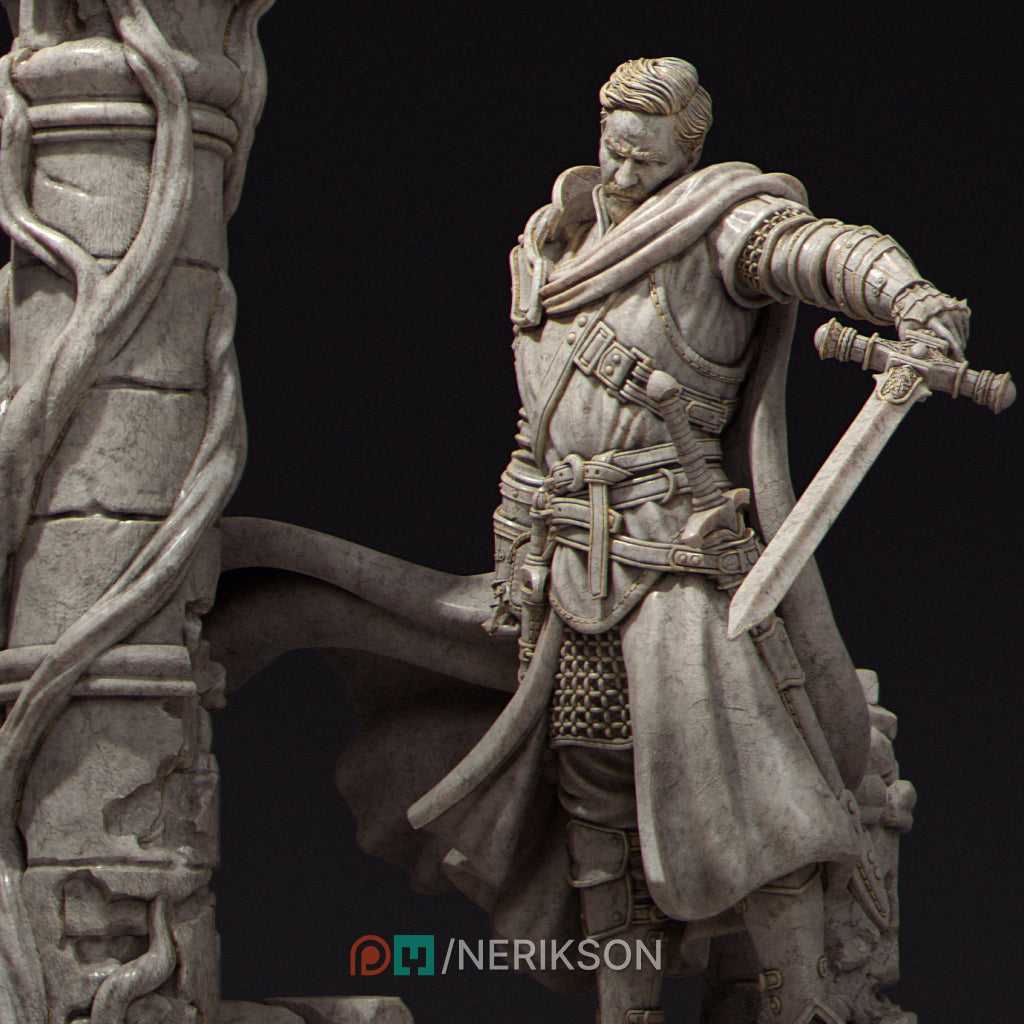 Bedivere – The Tragedy of Loyalty Diorama Miniature Resin Model Kit | by Nerikson