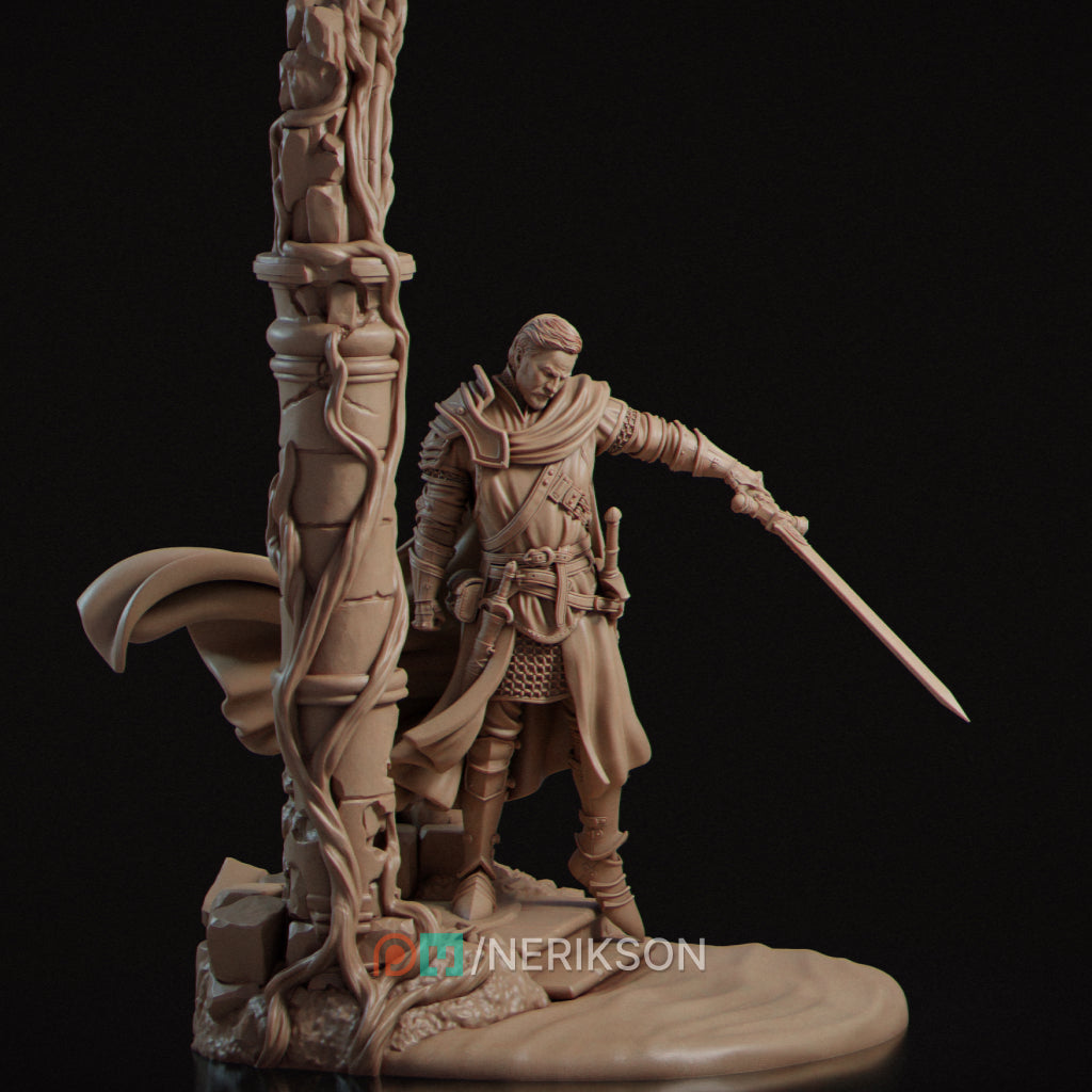 Bedivere – The Tragedy of Loyalty Diorama Miniature Resin Model Kit | by Nerikson