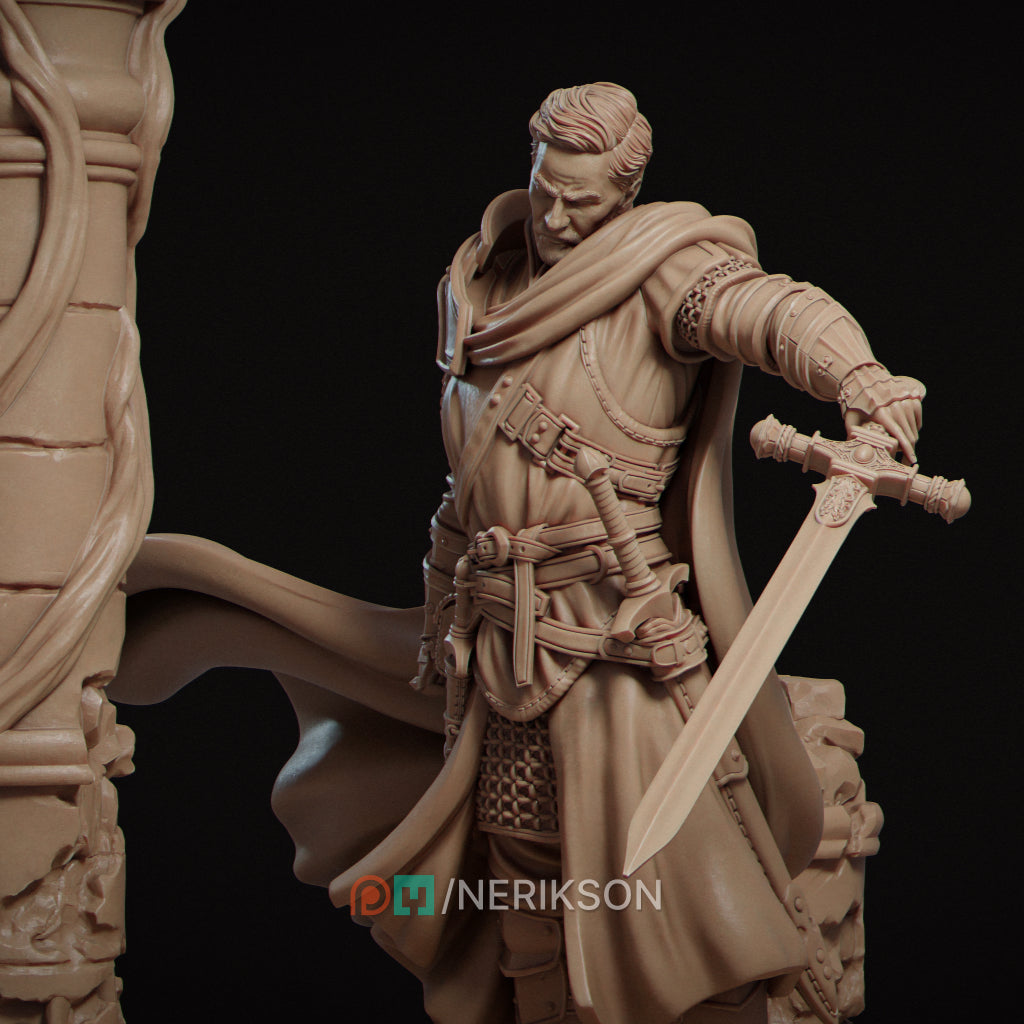 Bedivere – The Tragedy of Loyalty Diorama Miniature Resin Model Kit | by Nerikson