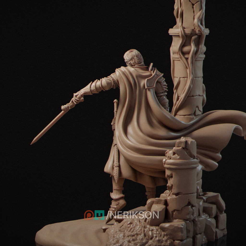 Bedivere – The Tragedy of Loyalty Diorama Miniature Resin Model Kit | by Nerikson