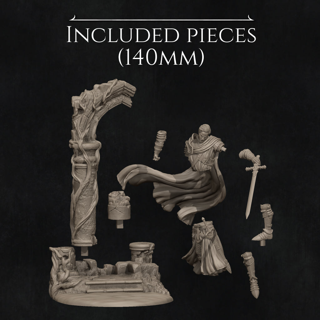 Bedivere – The Tragedy of Loyalty Diorama Miniature Resin Model Kit | by Nerikson