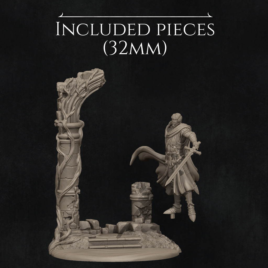 Bedivere – The Tragedy of Loyalty Diorama Miniature Resin Model Kit | by Nerikson