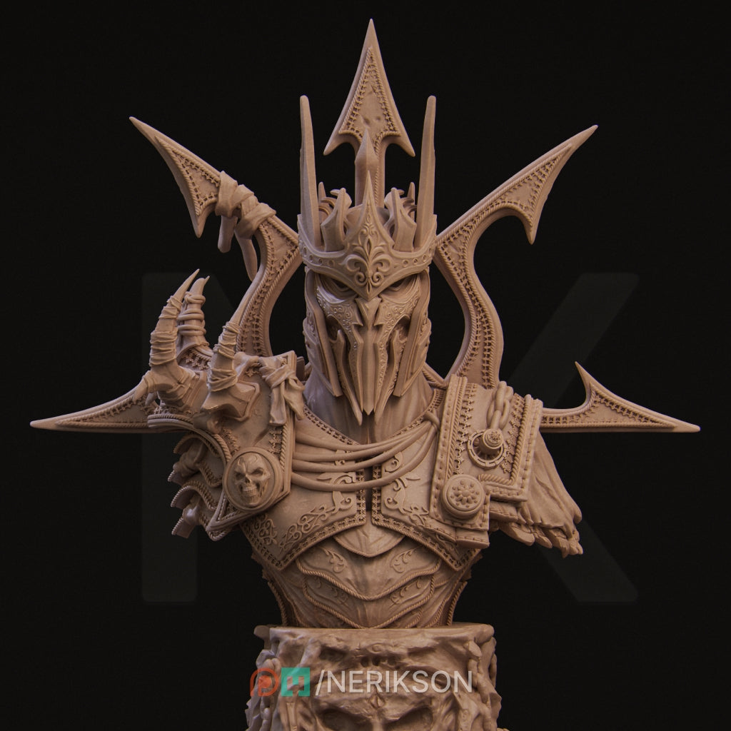 Conquest: The Four Horsemen Bust Resin Model Kit | by Nerikson