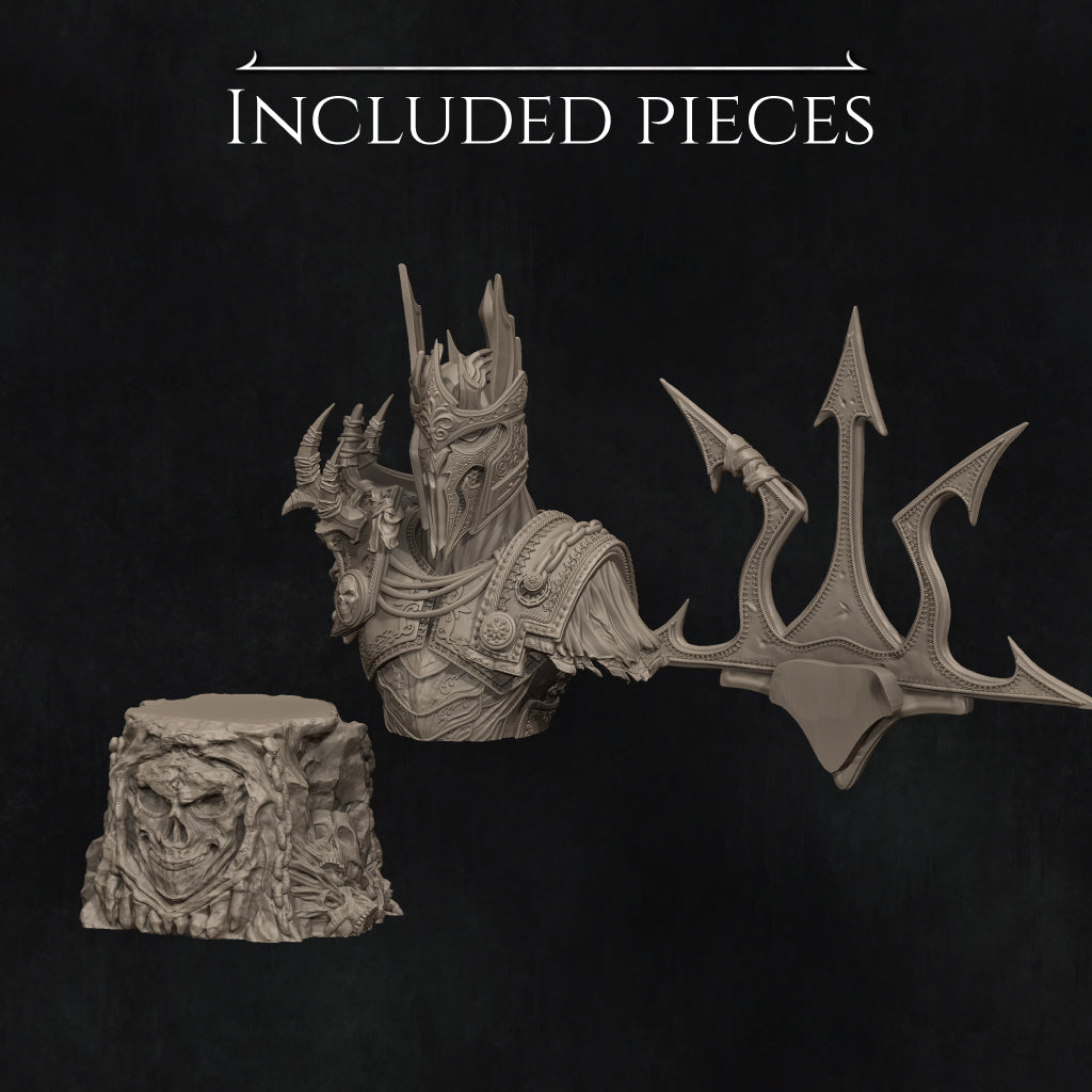 Conquest: The Four Horsemen Bust Resin Model Kit | by Nerikson