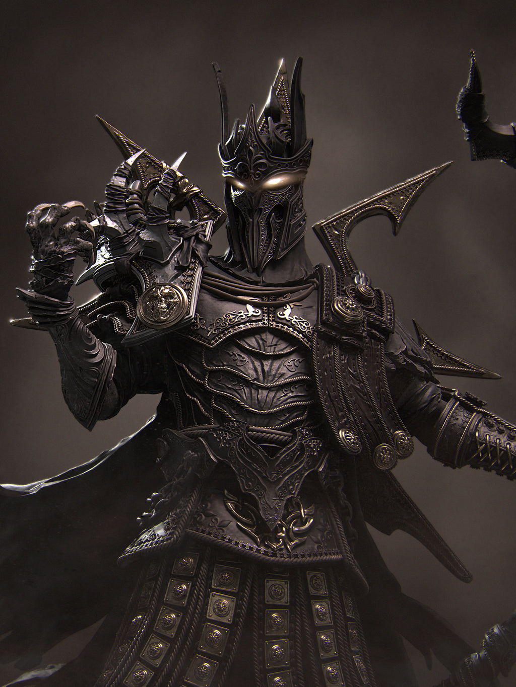 Conquest: The Four Horsemen Standalone Miniature Resin Model Kit | by Nerikson