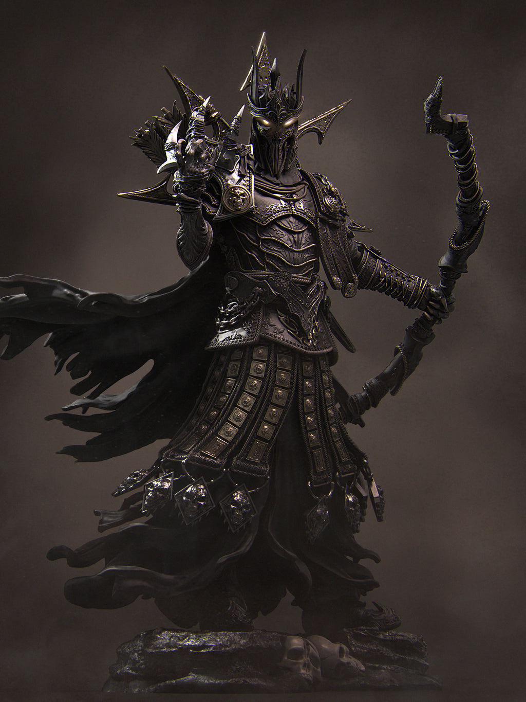 Conquest: The Four Horsemen Standalone Miniature Resin Model Kit | by Nerikson
