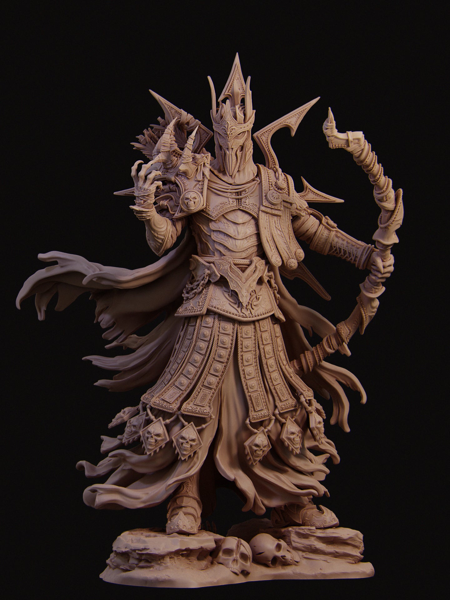 Conquest: The Four Horsemen Standalone Miniature Resin Model Kit | by Nerikson