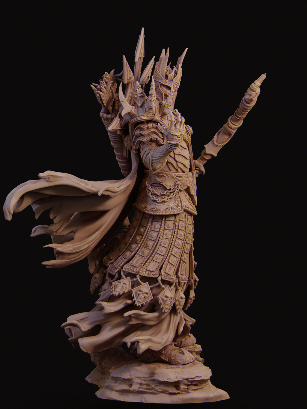 Conquest: The Four Horsemen Standalone Miniature Resin Model Kit | by Nerikson