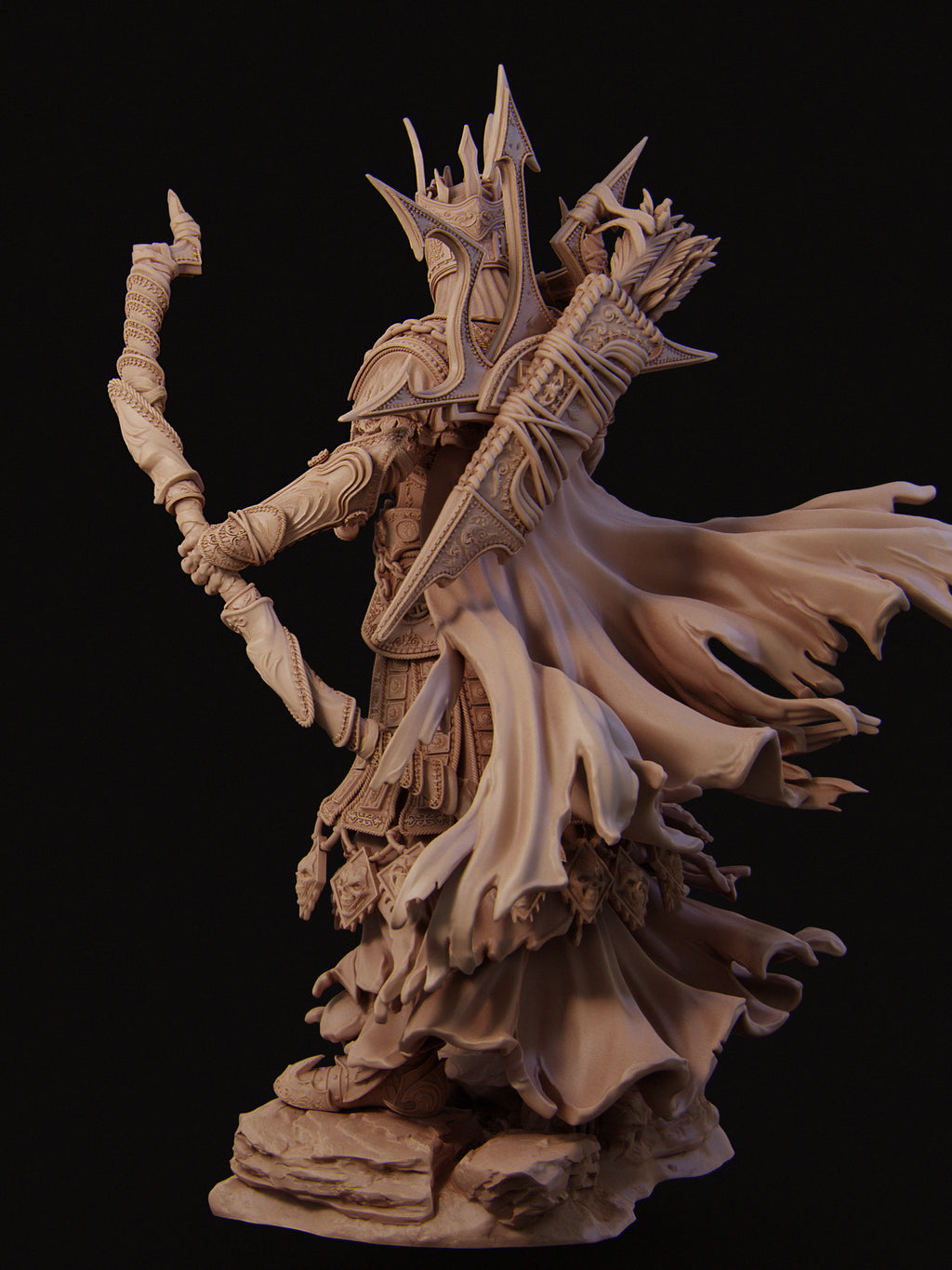 Conquest: The Four Horsemen Standalone Miniature Resin Model Kit | by Nerikson