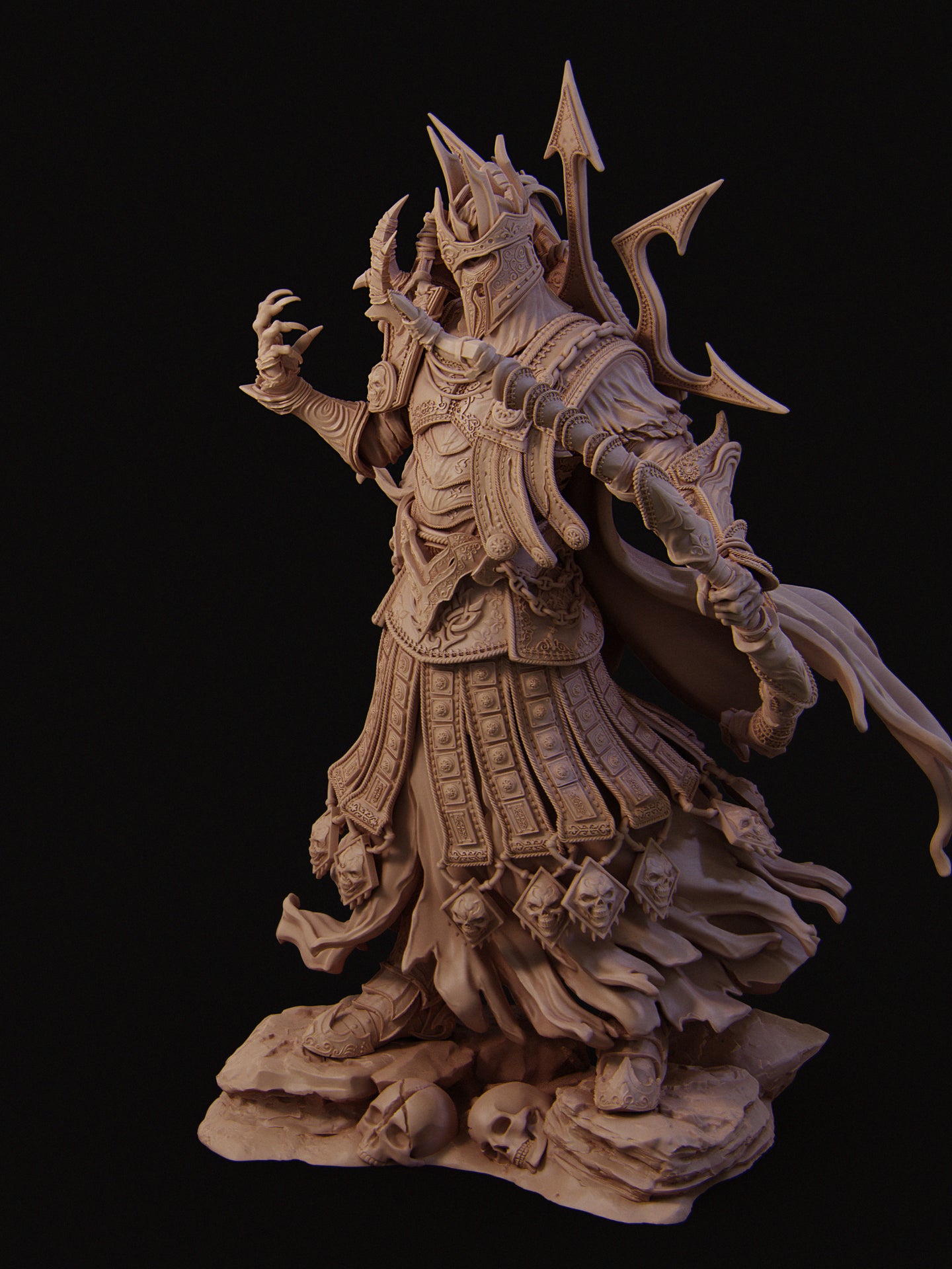 Conquest: The Four Horsemen Standalone Miniature Resin Model Kit | by Nerikson