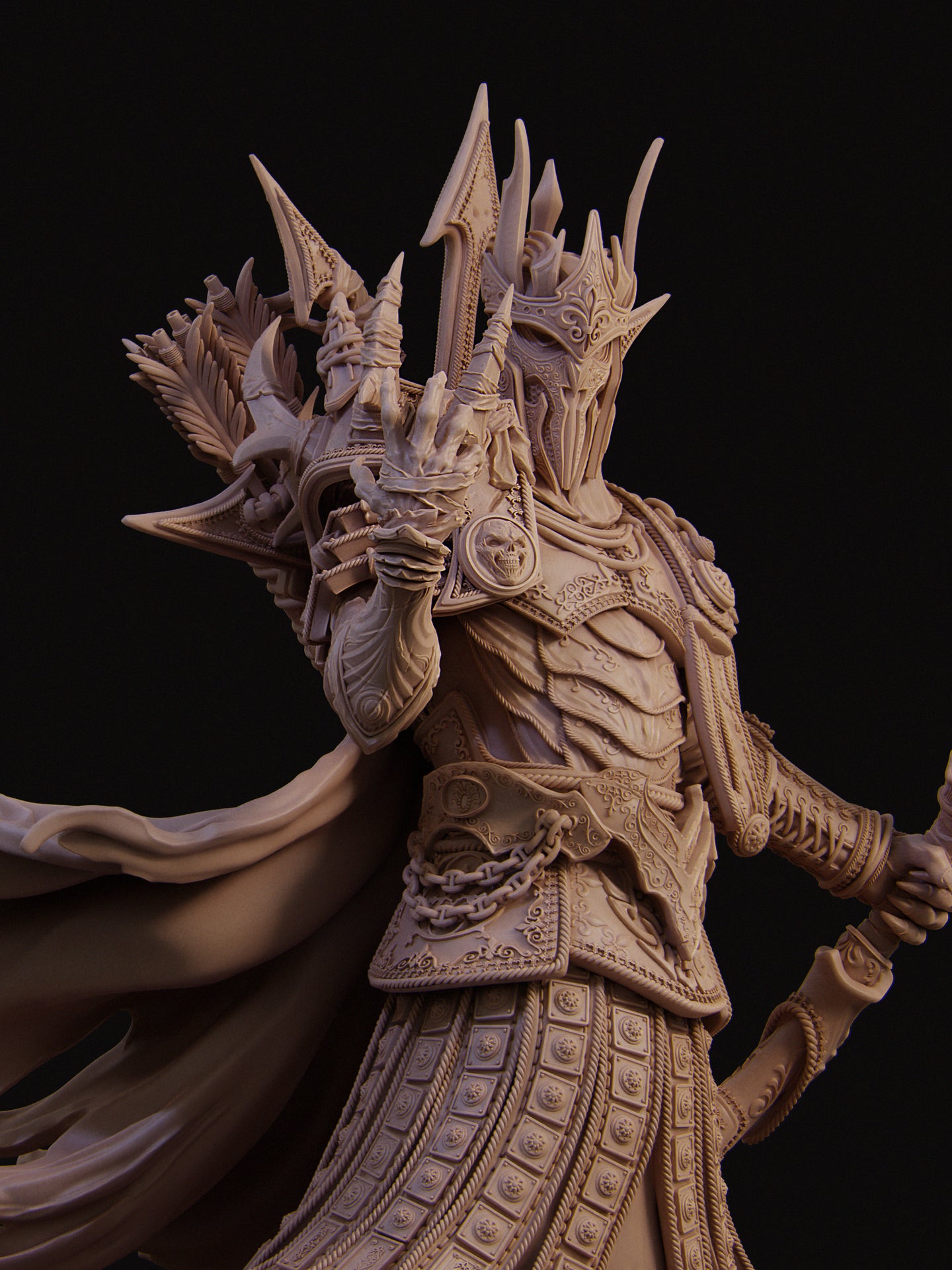 Conquest: The Four Horsemen Standalone Miniature Resin Model Kit | by Nerikson