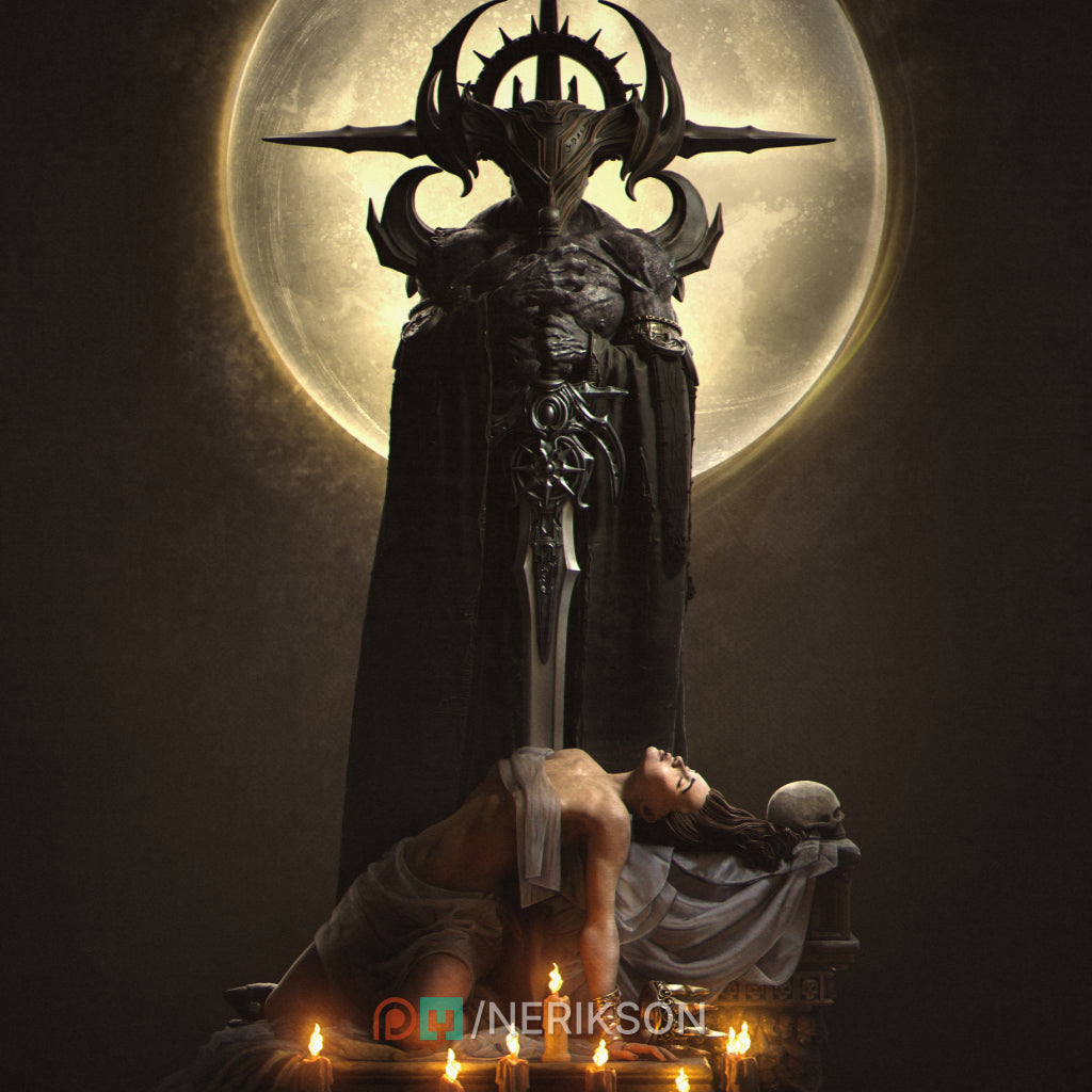 Dark Ending Diorama Miniature Resin Model Kit | by Nerikson
