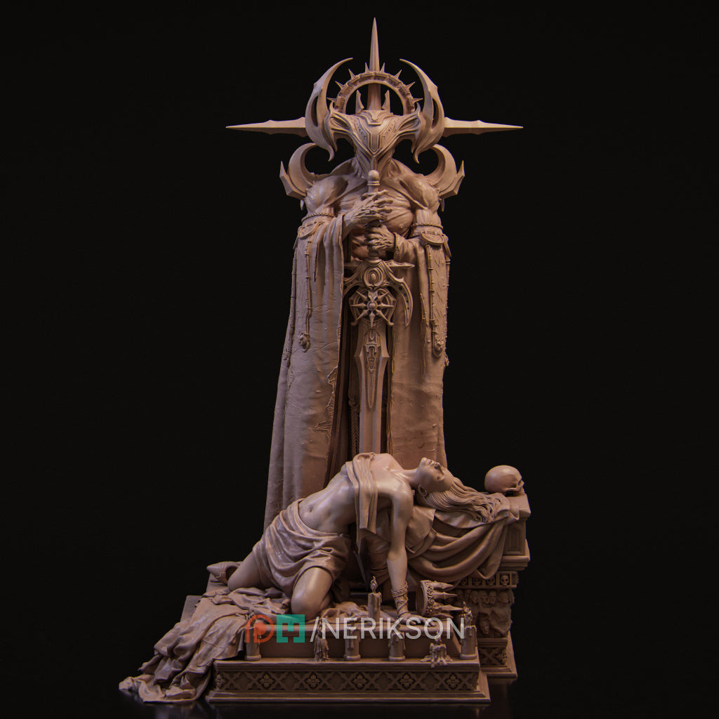 Dark Ending Diorama Miniature Resin Model Kit | by Nerikson
