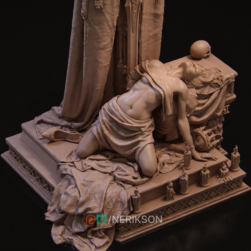 Dark Ending Diorama Miniature Resin Model Kit | by Nerikson