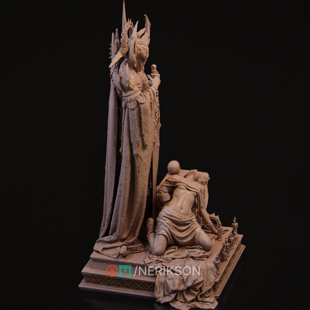 Dark Ending Diorama Miniature Resin Model Kit | by Nerikson