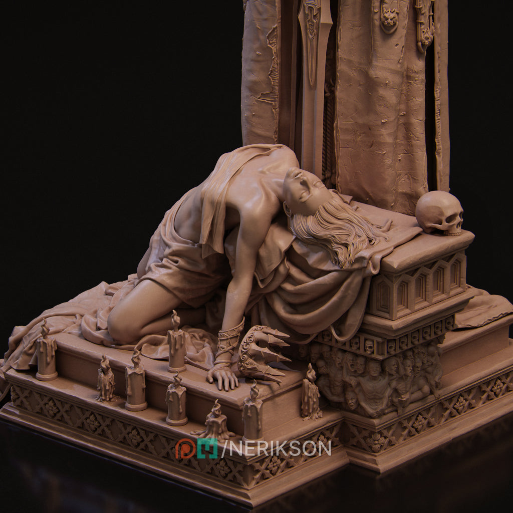 Dark Ending Diorama Miniature Resin Model Kit | by Nerikson
