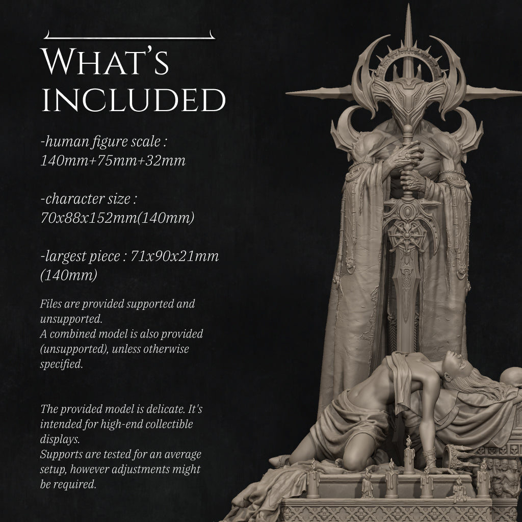 Dark Ending Diorama Miniature Resin Model Kit | by Nerikson