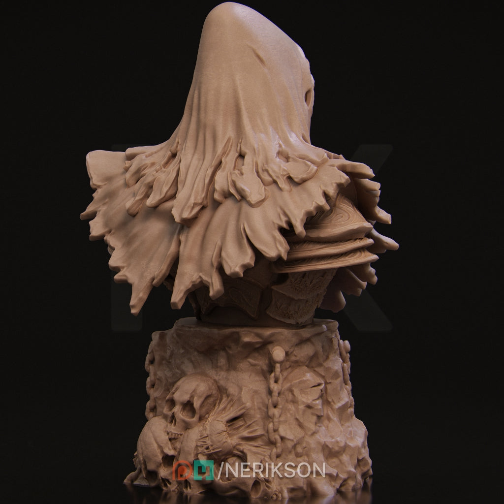 Death: The Four Horsemen Bust Resin Model Kit | by Nerikson