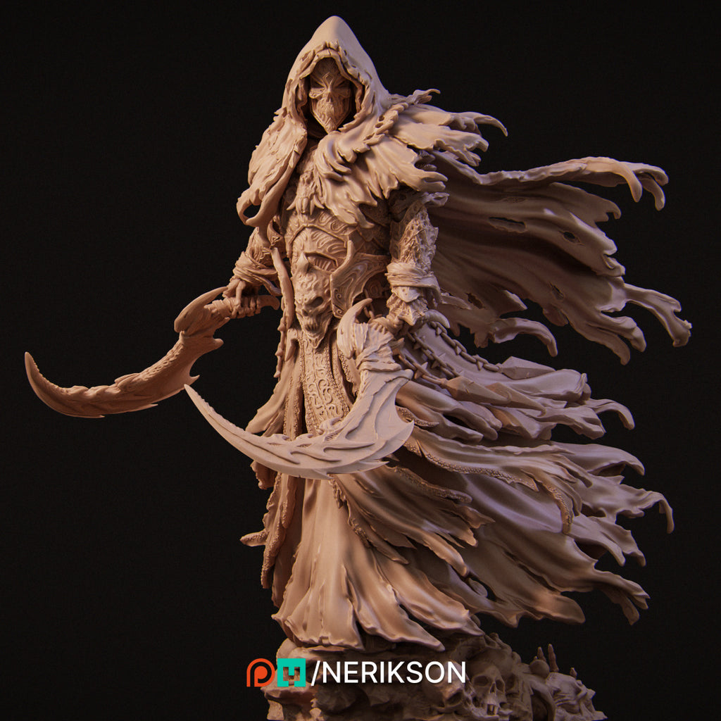 Death: The Four Horsemen Standalone Miniature Resin Model Kit | by Nerikson