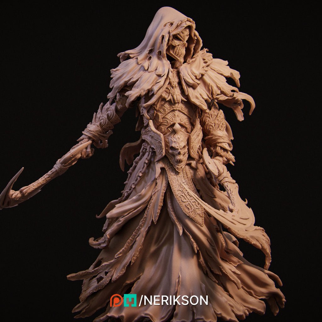 Death: The Four Horsemen Standalone Miniature Resin Model Kit | by Nerikson