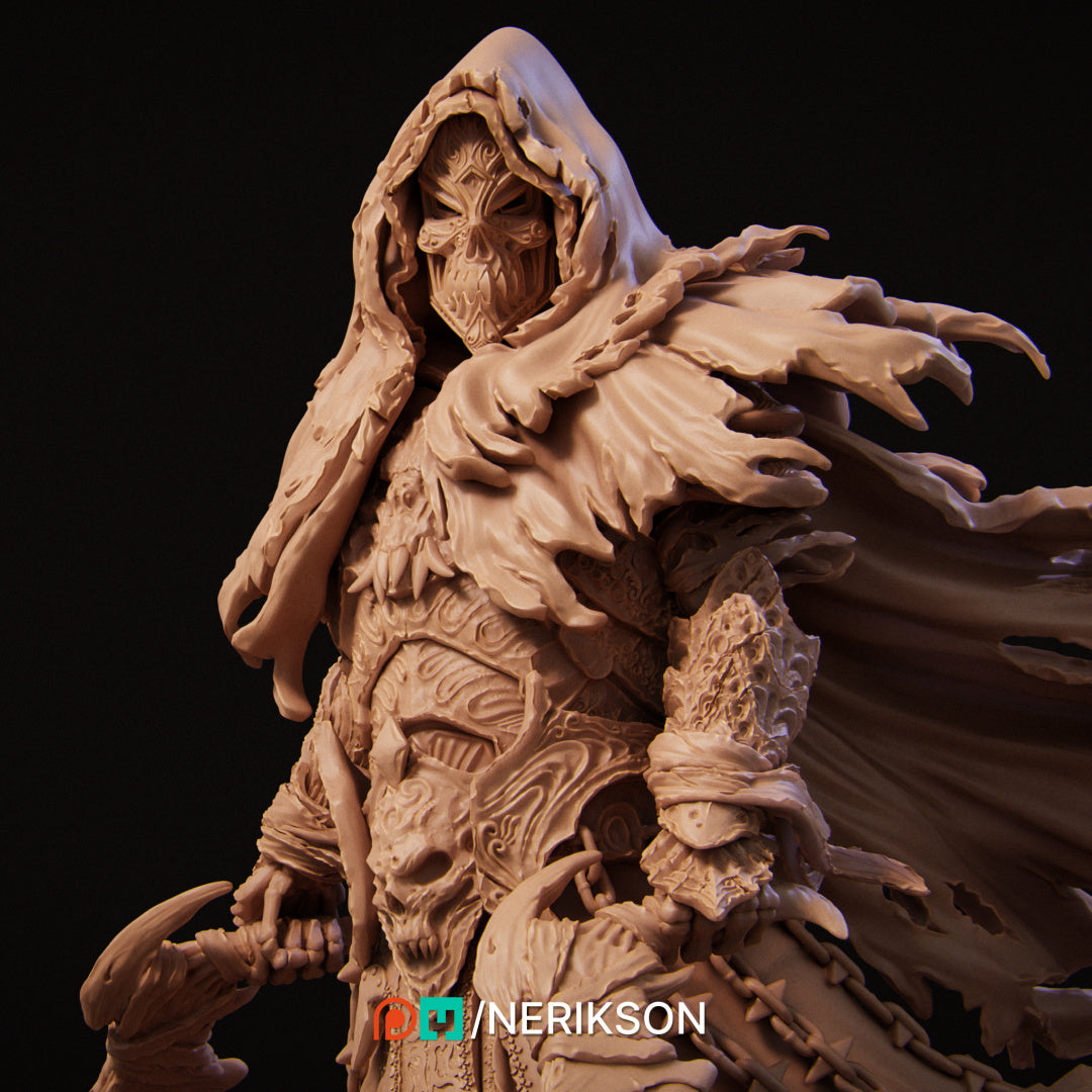 Death: The Four Horsemen Standalone Miniature Resin Model Kit | by Nerikson