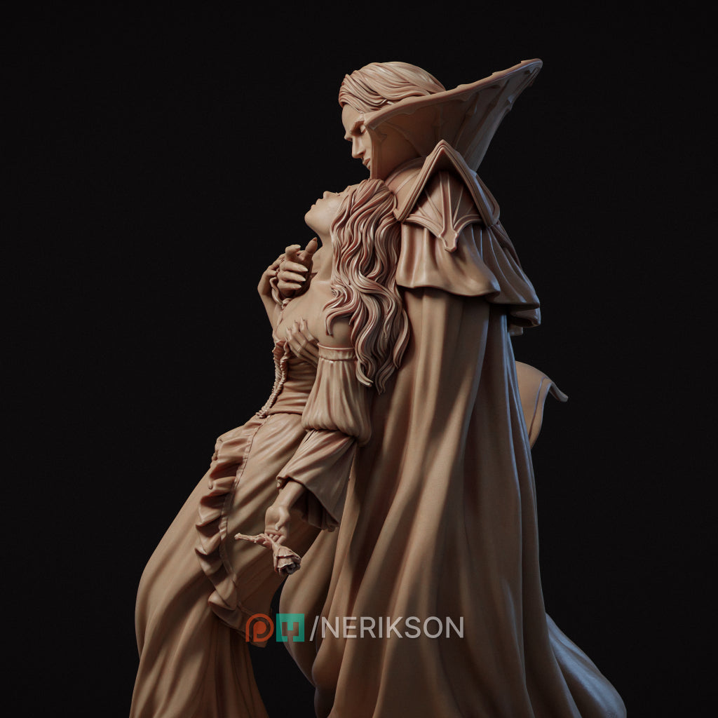 Death's Kiss: Surrender Diorama Miniature Resin Model Kit | by Nerikson