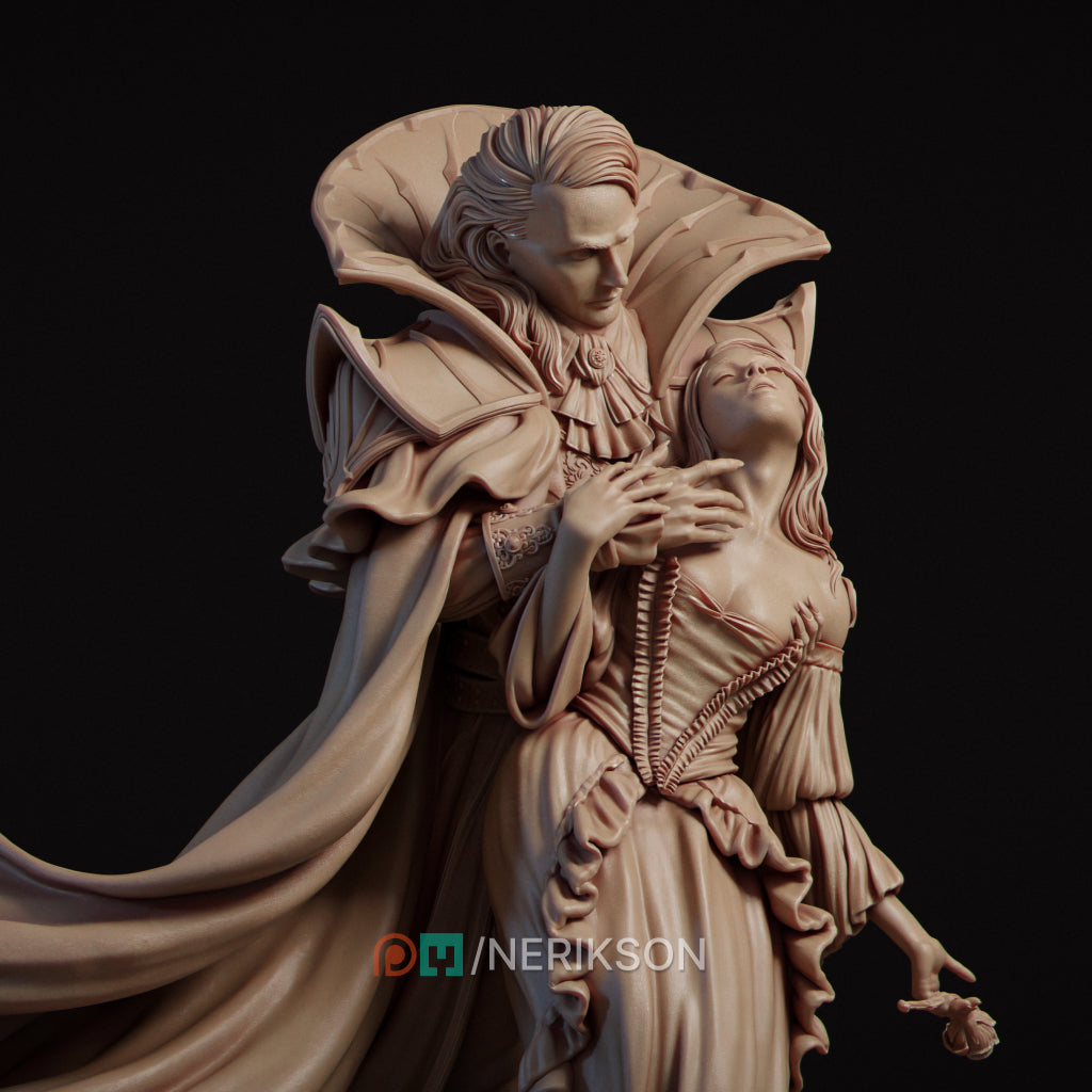 Death's Kiss: Surrender Diorama Miniature Resin Model Kit | by Nerikson