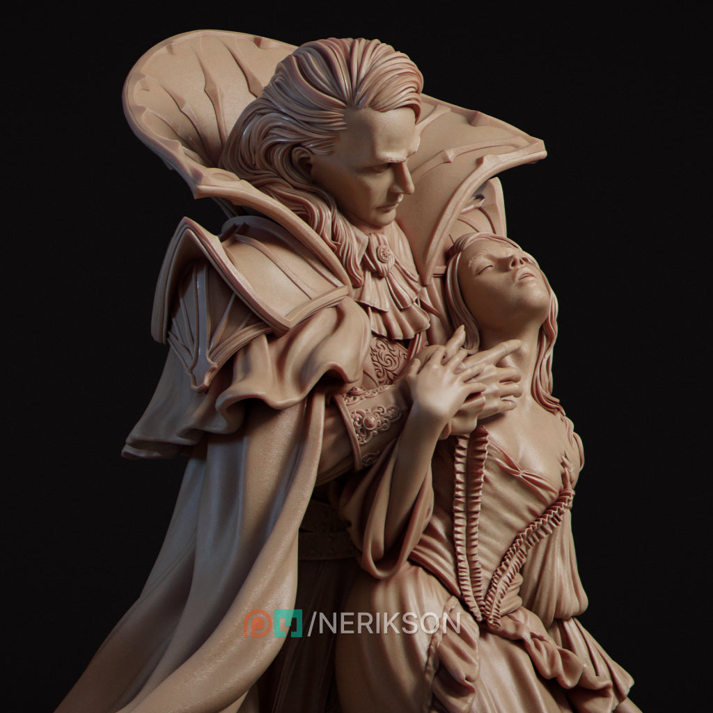 Death's Kiss: Surrender Diorama Miniature Resin Model Kit | by Nerikson