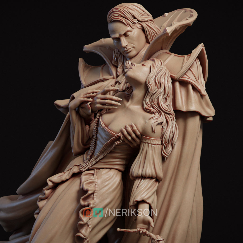 Death's Kiss: Surrender Diorama Miniature Resin Model Kit | by Nerikson
