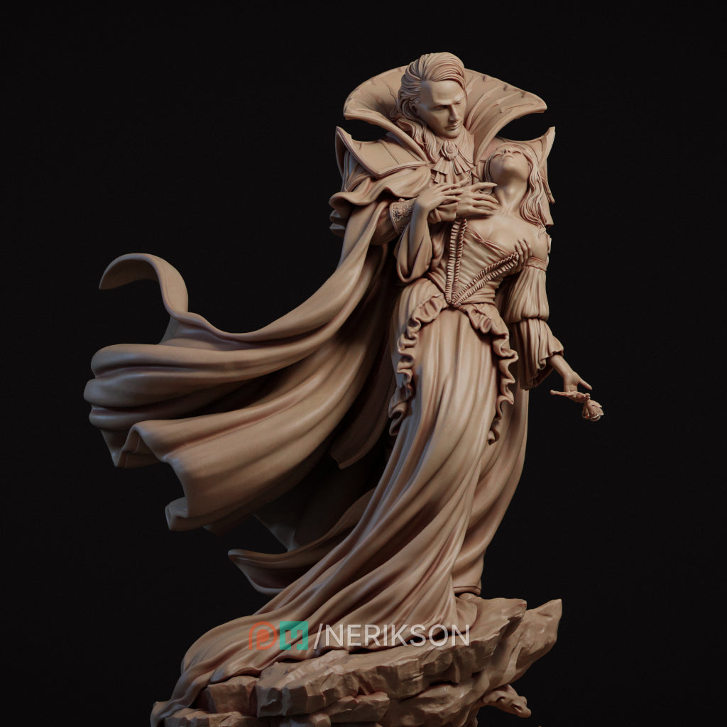 Death's Kiss: Surrender Diorama Miniature Resin Model Kit | by Nerikson