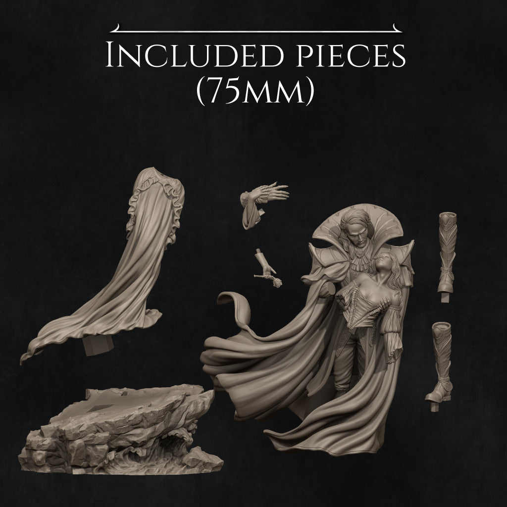 Death's Kiss: Surrender Diorama Miniature Resin Model Kit | by Nerikson